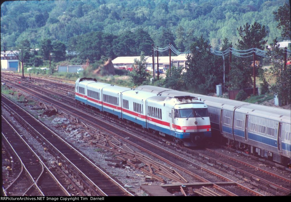 AMTK 159 on rear or train #65.